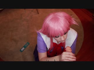 yuno gasai gfe blowjob